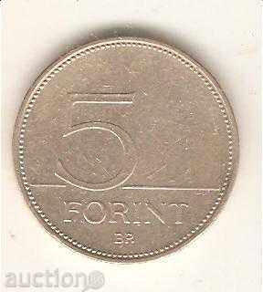 + Hungary 5 Forint 2003