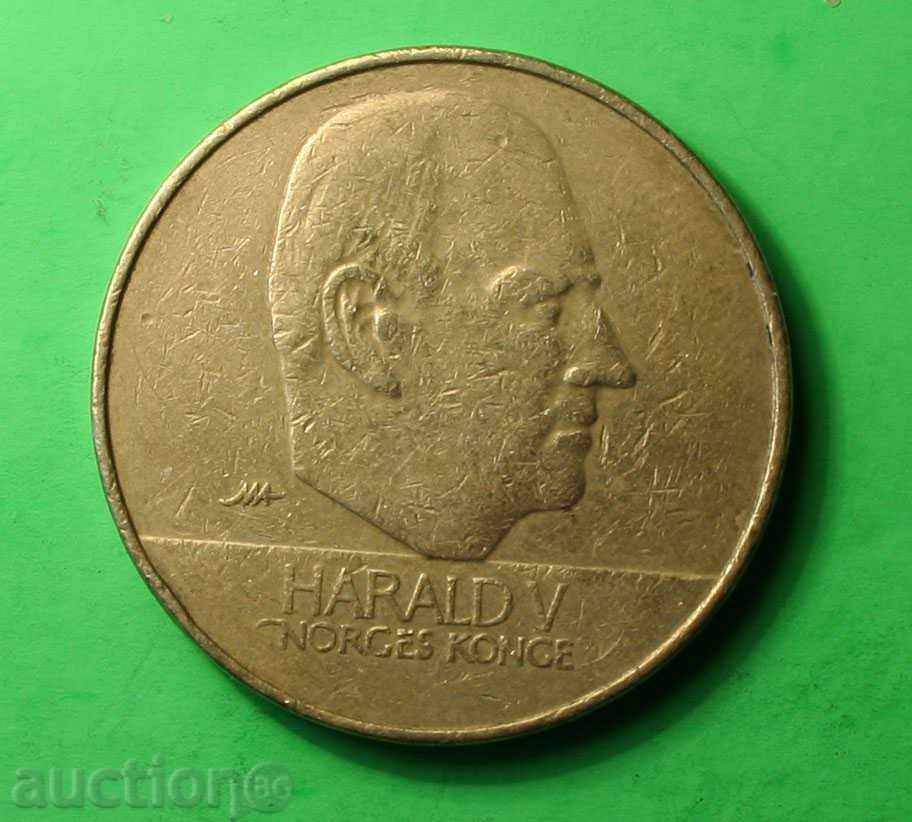 Norvegia 20 coroane 1994 cu preț € 2.45 | 4.79 BGN