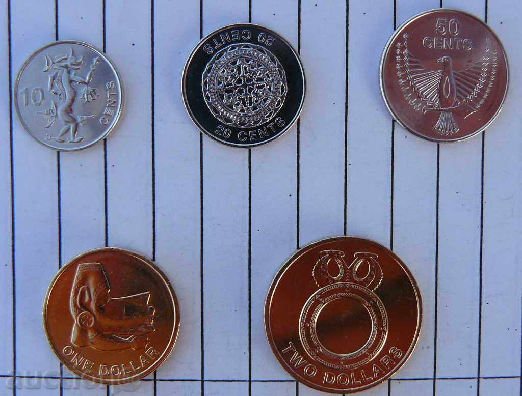 Set of Coins Solomon Islands 2012