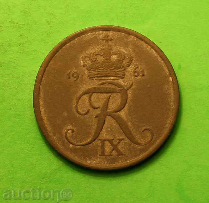 2 оре Дания 1961 с цена € 0.46 | 0.90 лв. 2 оре Дания 1961 с цена € 0.46 | 0.90 лв.