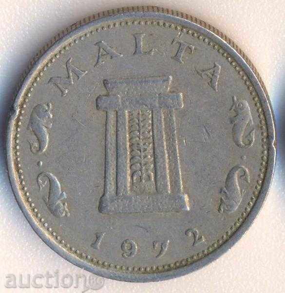 Malta 5 cenți 1972 cu preț € 1.02 | 1.99 BGN