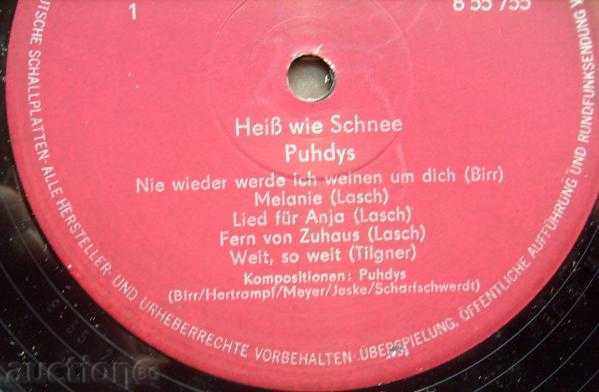 Delivery of Puedis / Puhdys - Hot as Snow - GDR Delivery of Puedis / Puhdys - Hot as Snow - GDR