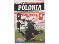 Футболна програма Полония-Твенте 2001