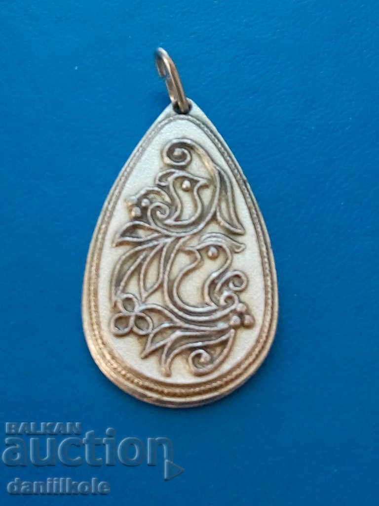 Auction * $ * Y * $ * MEDALYON STYLIZED MOTIVES FLOWERS AND BIRDS * $ * Y * $ * Auction * $ * Y * $ * MEDALYON STYLIZED MOTIVES FLOWERS AND BIRDS * $ * Y * $ *