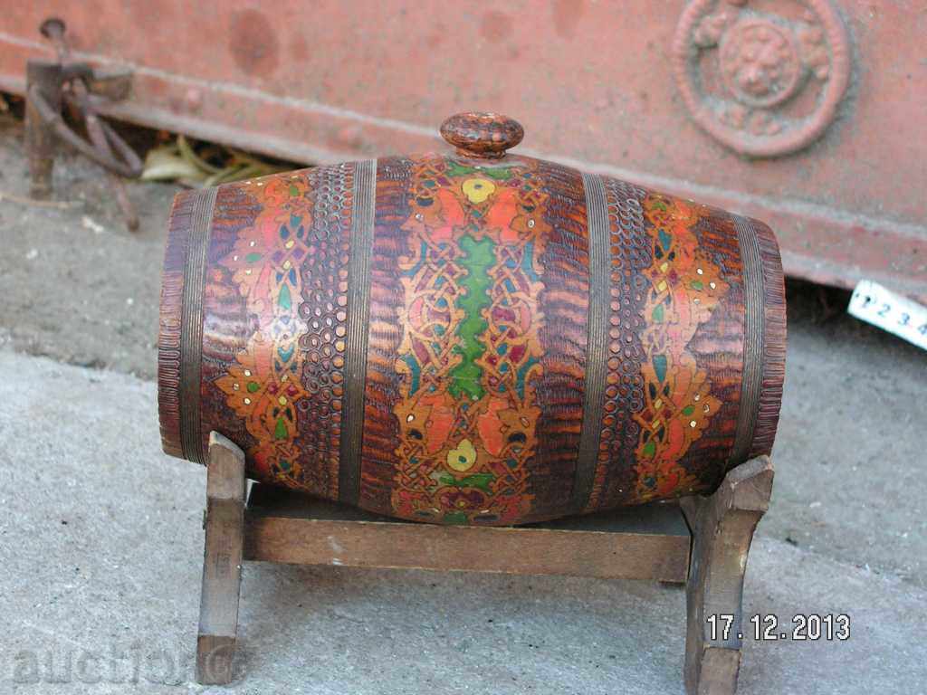 Auction 1661. OLD TWO WOOD-DRAWED PYROGRAPHIC BOUQUET Auction 1661. OLD TWO WOOD-DRAWED PYROGRAPHIC BOUQUET