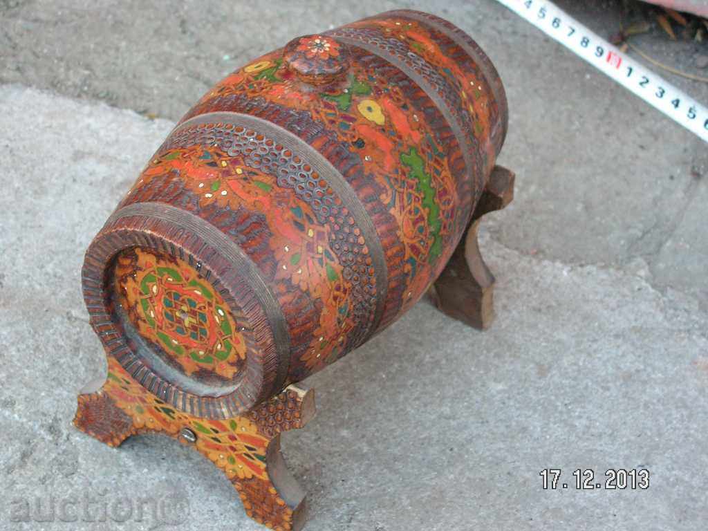 Delivery of 1661. OLD TWO WOOD-DRAWED PYROGRAPHIC BOUQUET Delivery of 1661. OLD TWO WOOD-DRAWED PYROGRAPHIC BOUQUET