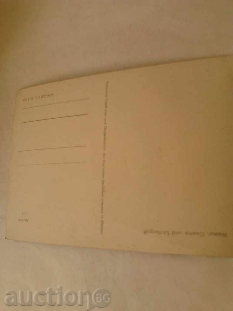 Postcard Weimar The graves of Goethe and Schiller with price 0.45 BGN | € 0.23 Postcard Weimar The graves of Goethe and Schiller with price 0.45 BGN | € 0.23