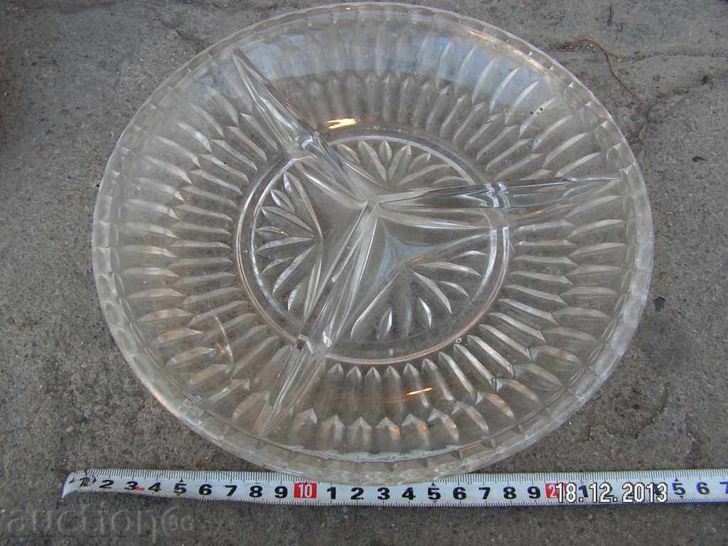 1678. GREAT FINE TROYA MASSIVE GLASS with price 6.00 BGN | € 3.07