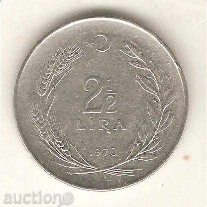 Τουρκία + 2 1І2 £ 1970