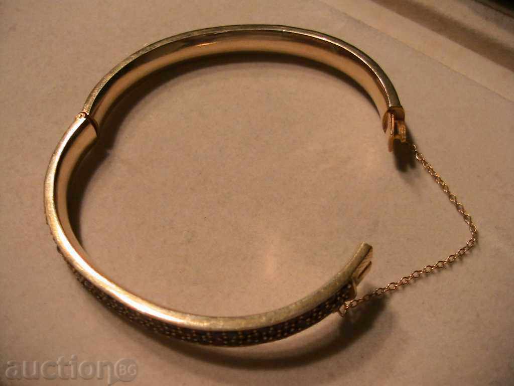 ORIGINAL SILVER BRACELET with NATURAL GARNET, 900 SILVER - 6 ORIGINAL SILVER BRACELET with NATURAL GARNET, 900 SILVER - 6