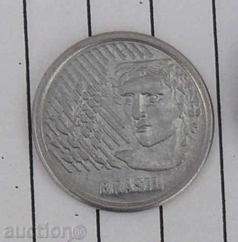 5 cent. 1995 Brazil with price 0.40 BGN | € 0.20