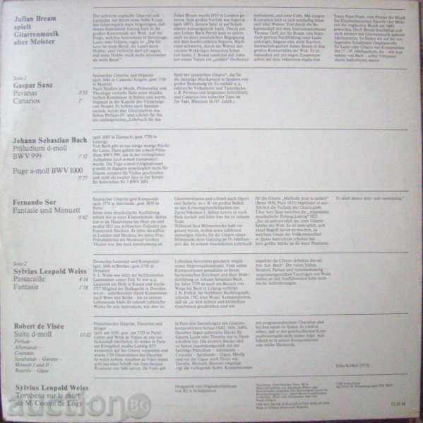 Julian Brim - Classical Guitar - Eterna with price 15.00 BGN | € 7.67 Julian Brim - Classical Guitar - Eterna with price 15.00 BGN | € 7.67