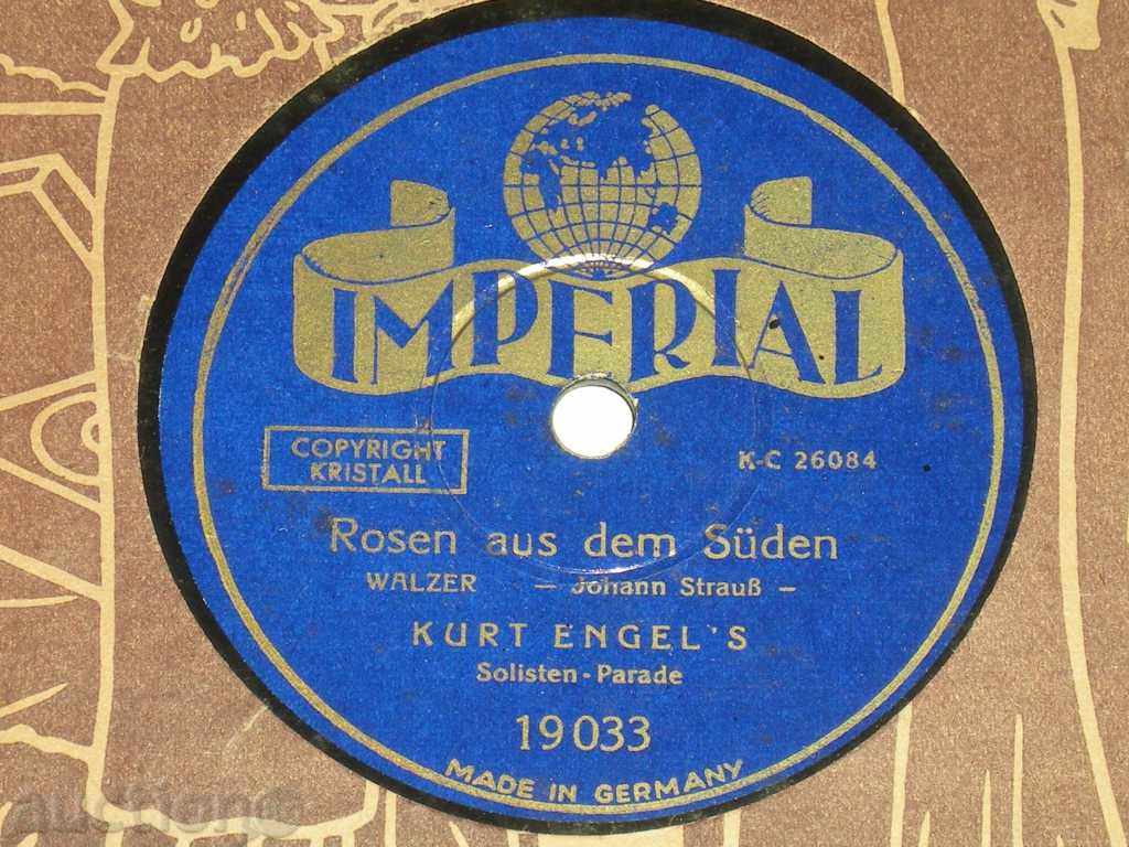 Auction I sell an old gramophone plate. Extremely rare !!!!! Auction I sell an old gramophone plate. Extremely rare !!!!!