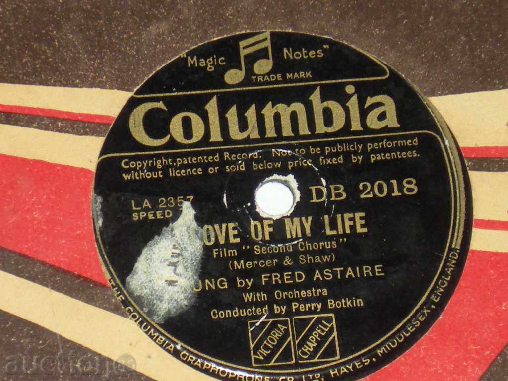 Delivery of I sell an old gramophone plate. Extremely rare !!!!! Delivery of I sell an old gramophone plate. Extremely rare !!!!!