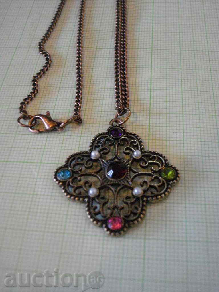 pandantiv ajurat cu pietre de bronz cu Pomedneno sindzhircheto - 6 pandantiv ajurat cu pietre de bronz cu Pomedneno sindzhircheto - 6