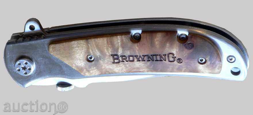 Folding Knife Browning / White / with price 15.50 BGN | € 7.93 Folding Knife Browning / White / with price 15.50 BGN | € 7.93