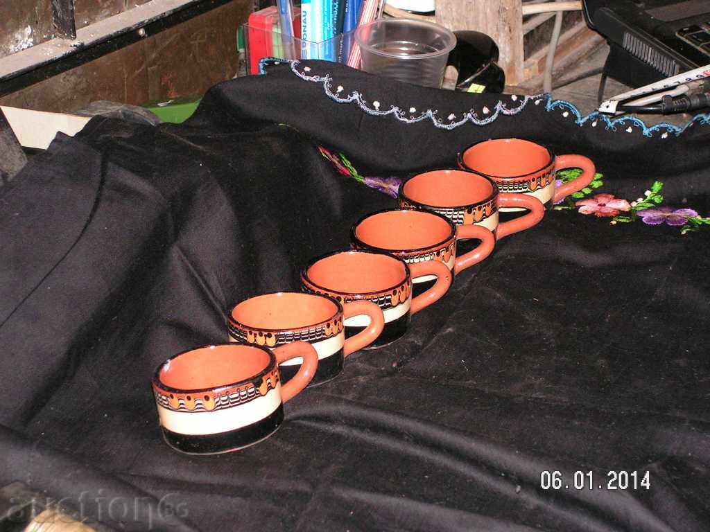 1726. СТАР БИТОВ СЕРВИЗ ЗА РАКИЯ ГЛАЗИРАНА КЕРАМИКА с цена € 5.11 | 9.99 лв. 1726. СТАР БИТОВ СЕРВИЗ ЗА РАКИЯ ГЛАЗИРАНА КЕРАМИКА с цена € 5.11 | 9.99 лв.