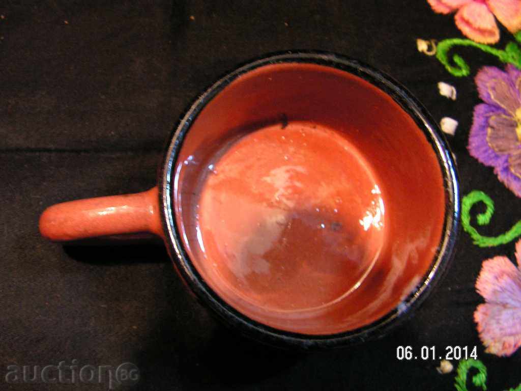 1726. СТАР БИТОВ СЕРВИЗ ЗА РАКИЯ ГЛАЗИРАНА КЕРАМИКА - 6 1726. СТАР БИТОВ СЕРВИЗ ЗА РАКИЯ ГЛАЗИРАНА КЕРАМИКА - 6