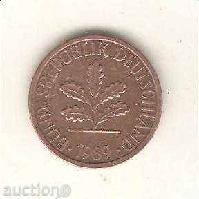 ГФР 1 пфениг 1989 F with price 0.30 BGN | € 0.15 ГФР 1 пфениг 1989 F with price 0.30 BGN | € 0.15