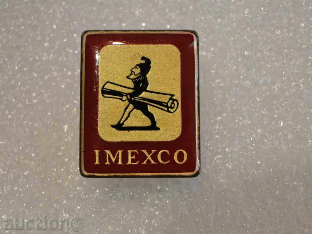 IMEXCO badge