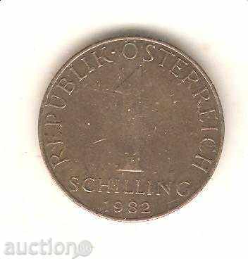 + Austria 1 shilling 1982