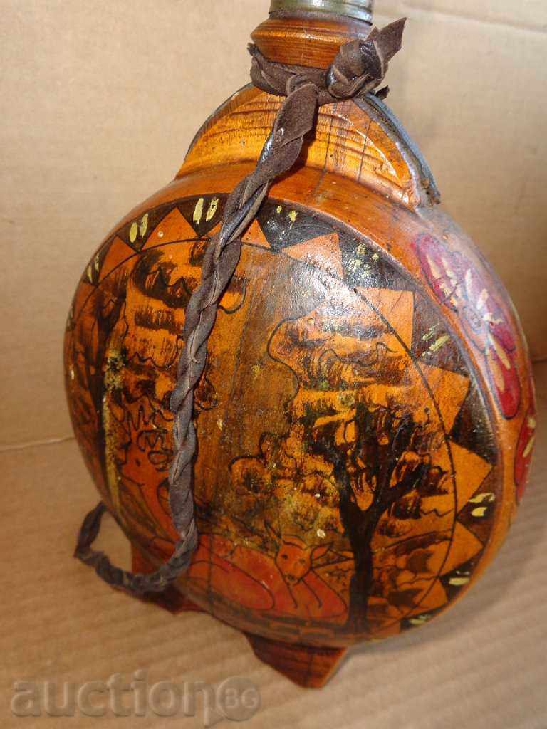 Delivery of Old painted vase, bucket, barrel, crinkle Delivery of Old painted vase, bucket, barrel, crinkle