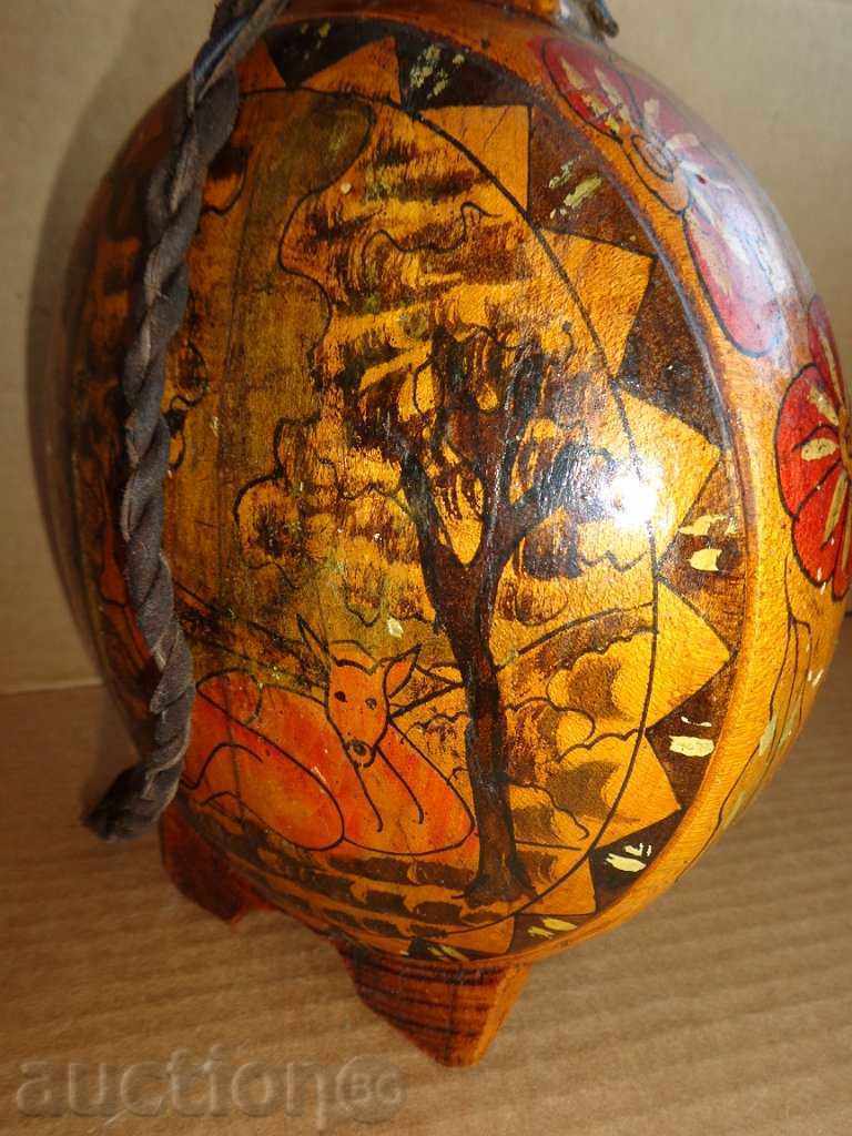 Old painted vase, bucket, barrel, crinkle - 7 Old painted vase, bucket, barrel, crinkle - 7