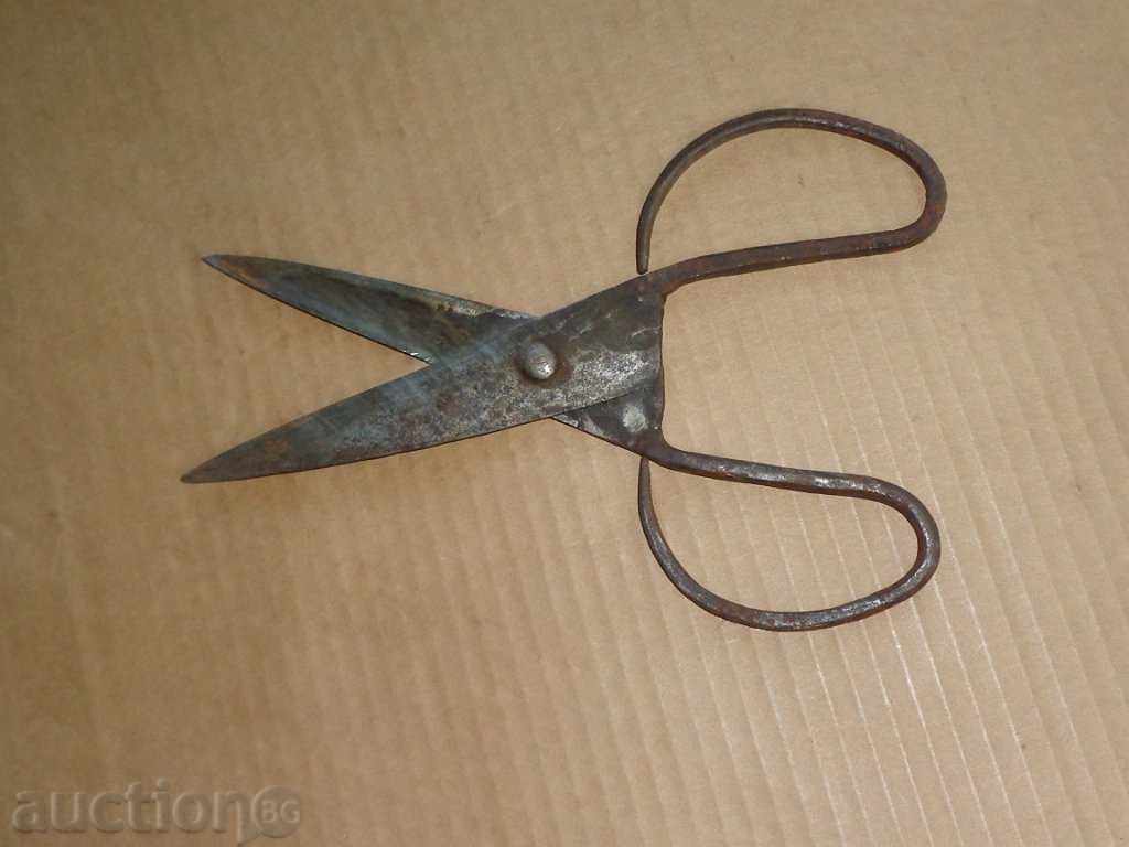 Old forged abadge scissors - 5 Old forged abadge scissors - 5