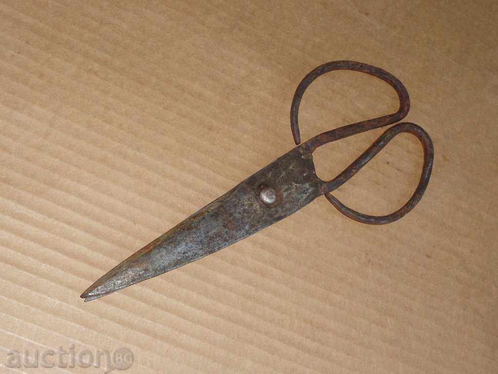 Old forged abadge scissors - 6 Old forged abadge scissors - 6