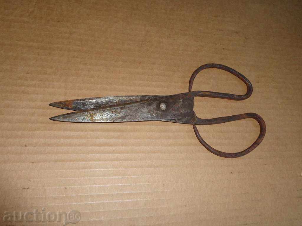 Old forged abadge scissors - 7 Old forged abadge scissors - 7