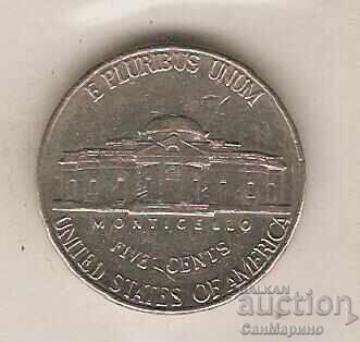 5 cents US 2002 D
