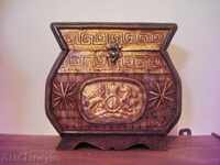 Old bronze box