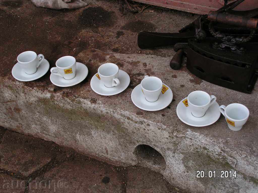1905. SERVICE COFFEE MACHINES NEW BRAZOLA PORCELAIN with price 10.00 BGN | € 5.11