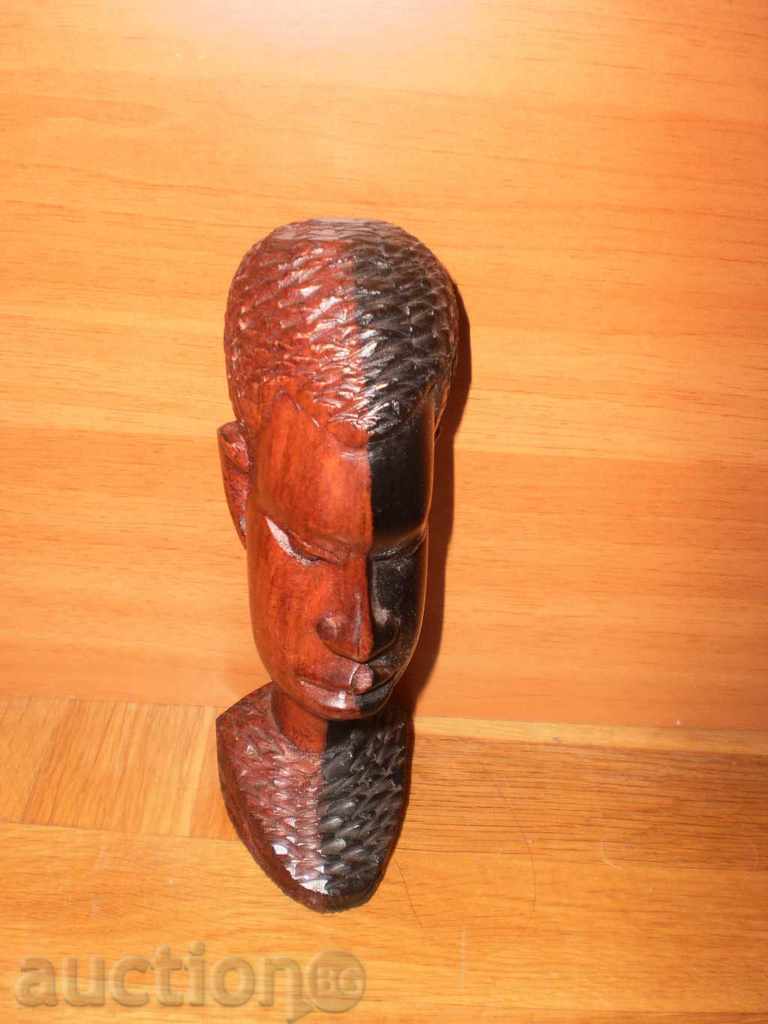 Head of male-figure from ebony-2 with price 95.00 BGN | € 48.57