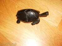 Turtle μικρότερα Αφρικής φιγούρα του έβενο-2