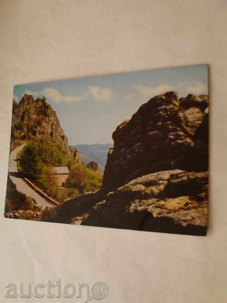 Καρτ ποστάλ Lamalou-les-Bains Route de Nostre Selgne