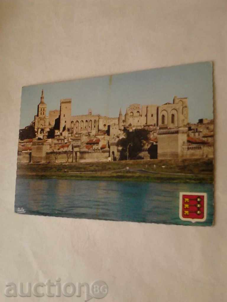 Пощенска картичка Avignon Le Palaise des Papes 1