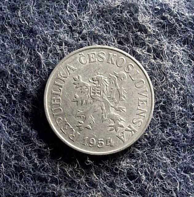 10 ХАЛЕРА-ЧЕХОСЛОВАКИЯ-1954г with price 1.00 BGN | € 0.51 10 ХАЛЕРА-ЧЕХОСЛОВАКИЯ-1954г with price 1.00 BGN | € 0.51