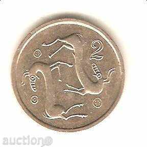+ Cyprus 2 cents 1985