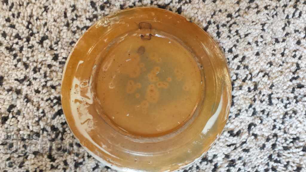 Auction  Ceramic handmade wall plate