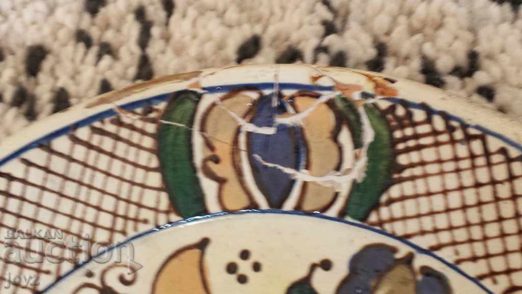 Ceramic handmade wall plate - 5