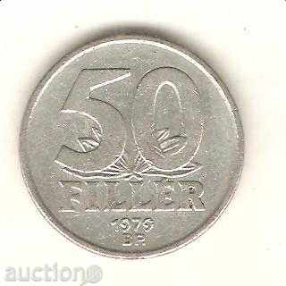 +Унгария  50  филера  1979 г.