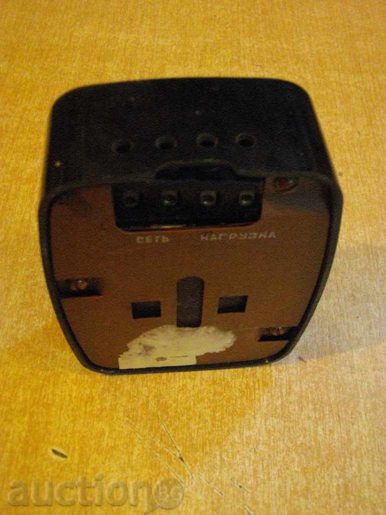 Electric appliance with a Soviet working potentiometer with price 10.00 BGN | € 5.11 Electric appliance with a Soviet working potentiometer with price 10.00 BGN | € 5.11