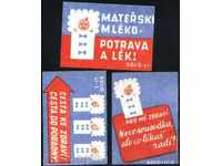 3 etichete matchbox din Cehoslovacia Lot 1018
