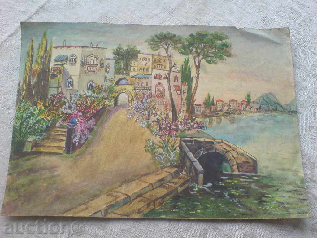 акварел - неизвестен автор акварел - неизвестен автор