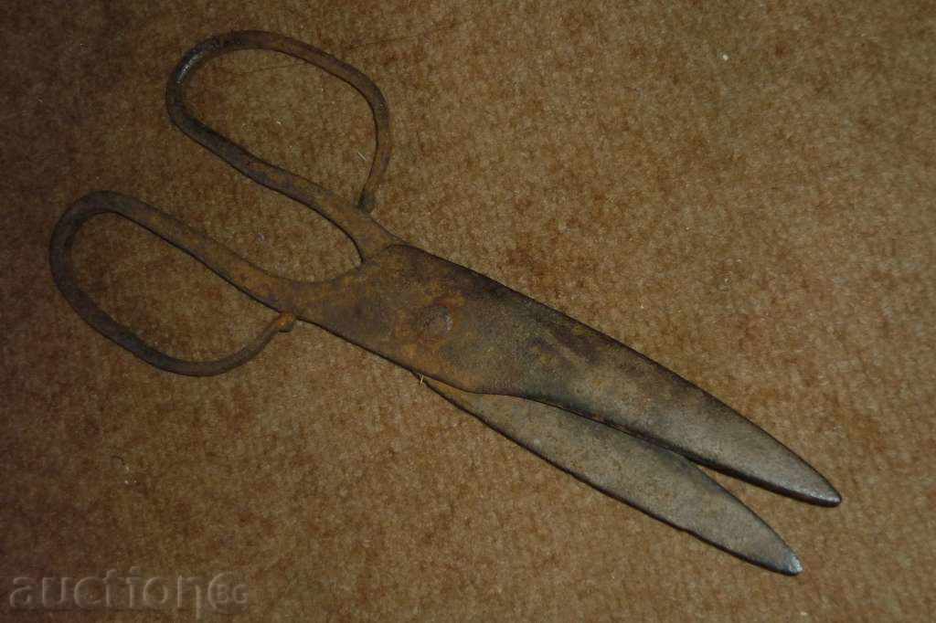 An old forged scissors - 5