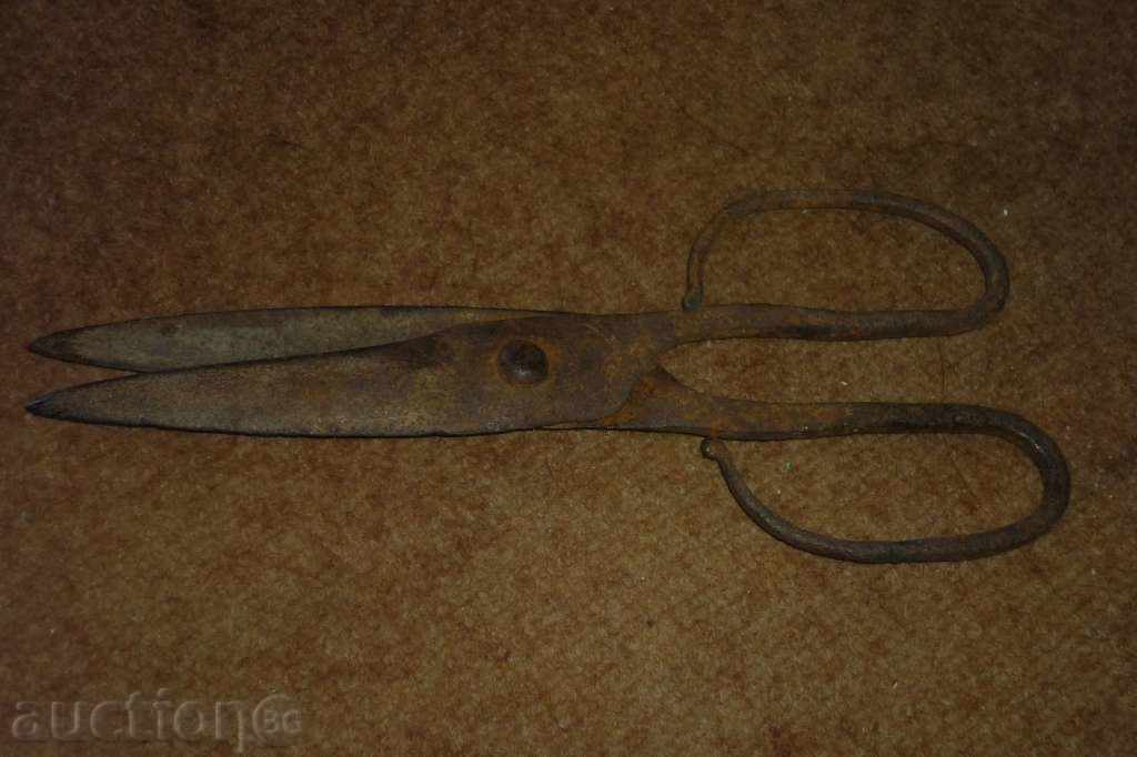 An old forged scissors