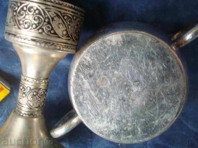 ΜΙΚΡΟ ΚΗΡΟΠΟΙ και τσιγαροθήκη, βάζο, επάργυρο. με τιμή 24.95 BGN | € 12.76