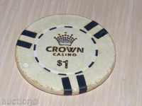 Chip 1 Dollar Crown Australia