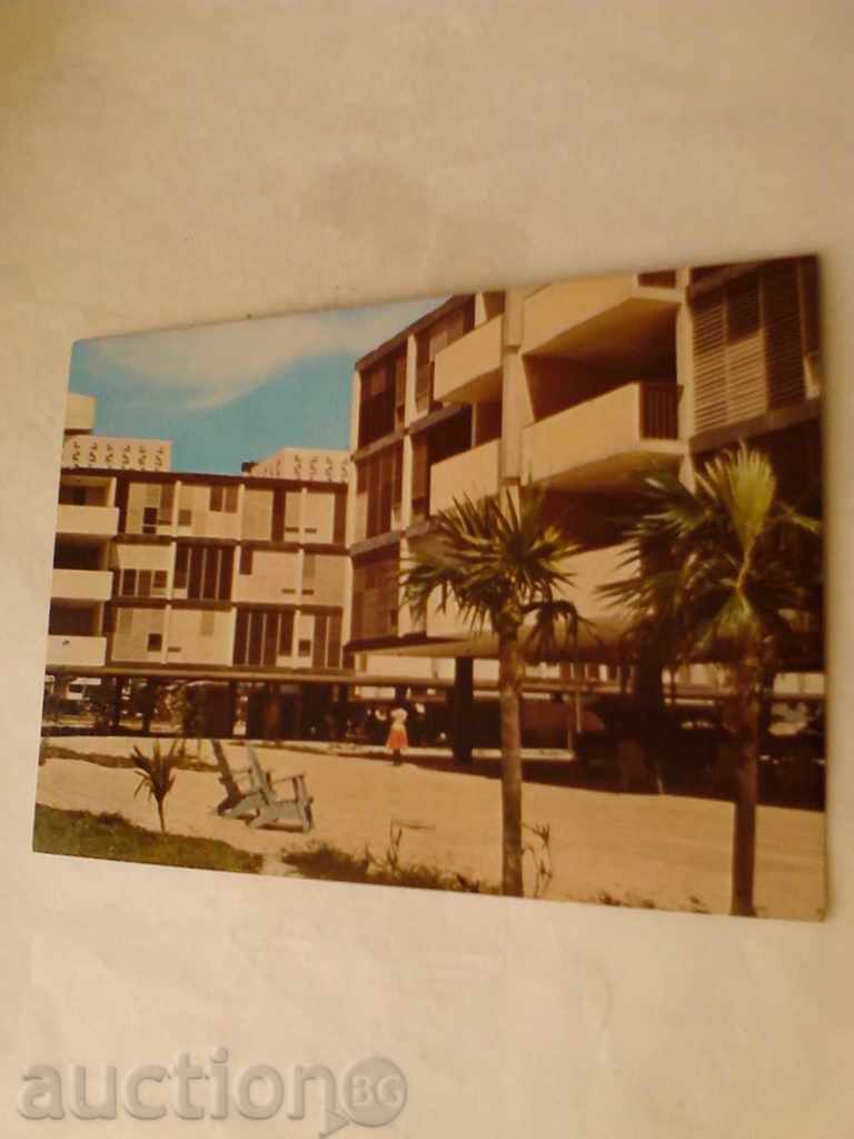 Postcard Cuba Varadero Trade union holidaes houses